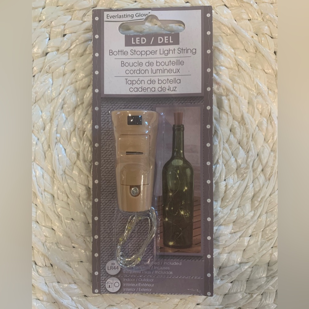 Everlasting Glow LED Bottle Stopper Light String